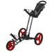 Sun Mountain Golf Pathfinder PX3 Push Cart Magntic Gray/Red