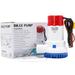 MAKERELE Electric Bilge Pump DC12V 1500GPH High Efficiency Bilge Pump Suitable for a Variety of Boat Type Water Equipment