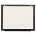 1PC AbilityOne 7110016511296 SKILCRAFT Quartet Non-Magnetic Melamine Dry Erase Board 48 x 36 White Surface Black Aluminum Frame