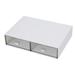 Desk Drawer Organizer Stackable Storage Drawers ABS Desk Organizers for Office School Home 2 Drawers 23*16.5*5cm