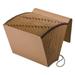 1PC Pendaflex Kraft Indexed Expanding File 31 Sections Elastic Cord Closure 1/15-Cut Tabs Letter Size Brown