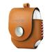 VogDUO Leather Case for AirPods- Handcrafted case - Wrapped Genuine Italian Leather case- Anti-Lost Belt Loop Compatible with AirPods (Tan)