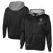 Men's Black Las Vegas Raiders Combine Authentic Field Play Full-Zip Hoodie Sweatshirt