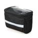 wirlsweal Bicycle Basket Front Storage Bag Stay Organized on Bike Rides with This Multifunction Bike Handlebar Bag Waterproof Capacity Touch Screen Compatible