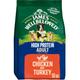 10kg High Protein James Wellbeloved Adult Dry Dog Food | Chicken & Turkey