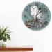 Owl On The Branches Wall Clock Modern Design Living Room Decoration Clock Mute Hanging Watch Home Decor