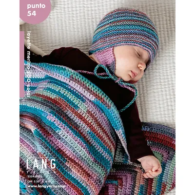 Magazine Lang Yarns « Punto 54 Layette Merino 200 Color »