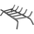 Yard Butler Heavy Duty Steel Fireplace Grate - Fireplace Log Holder for Indoor & Outdoor Fire Pits Fireplace Racks with 3/4 Thick Solid Steel Bars & 22 Long Grates IFG-5 Fire Pit Tools Silver