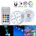 Sunjoy Tech Pool Light IP68 Waterproof Timing Function Remote Control Multi Colors Suction Cup Submersible LED Light for Bathtub