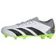 adidas Unisex Predator Accuracy.3 L FG Fußballschuhe (Fester Untergrund), FTWR White/core Black/Lucid Lemon, 45 1/3 EU