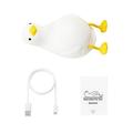 Home Decor Night Light Children Tap It Lights Up Nursing Light Dimmable Night Lamp Baby Night Light Portable Rechargeable Night Light Kawaii Children S Room Decoration White