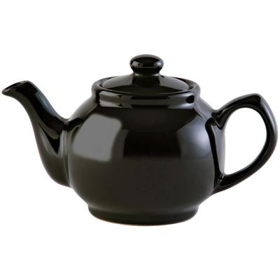 Teekanne PRICE & KENSINGTON, schwarz, B:14cm H:12cm, Steingut, Kannen, Steingut Image
