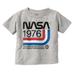 Classic America NASA 1976 Worm Logo Toddler Boy Girl T Shirt Infant Toddler Brisco Brands 2T