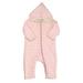 Pre-owned Hanna Andersson Girls Pink | White Stripe Bunting size: 6-12 Months