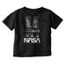 NASA Vintage Worm Logo Space Shuttle Toddler Boy Girl T Shirt Infant Toddler Brisco Brands 4T