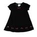 Pre-owned BlueBeri Boulevard Girls Black Velour Dress size: 2T