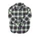 Pre-owned Janie and Jack Boys Blue | Red | Yellow Plaid Button Down Long Sleeve size: 4T