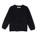 SILVERCELL Toddler Girls Boys Knit Cardigan Sweaters School Uniforms Button Solid Carfigan Kids Basic Sweater 12M-7T