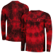 Men's Charly Red Club Tijuana Tie-Dye Long Sleeve T-Shirt