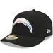 Men's New Era Black Los Angeles Chargers 2023 NFL Crucial Catch Low Profile 59FIFTY Fitted Hat