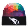 Men's New Era Black Arizona Cardinals 2023 NFL Crucial Catch Cuffed Knit Hat