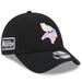 Men's New Era Black Minnesota Vikings 2023 NFL Crucial Catch 9FORTY Adjustable Hat