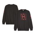 Men's Puma Black AC Milan FtblCore Graphic Pullover Sweatshirt