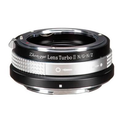 Mitakon Zhongyi Turbo Mark II Adapter for Nikon F-Mount Lens to Nikon Z-Mount Camera MTKLTM2AINZ