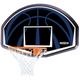 Lifetime - Basketball Backboard and Rim Combo (44-Inch Impact) - Black