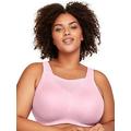 Glamorise 1066 Sport Bra - Pink, Pink, Size 38C, Women