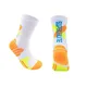 1 Pair Stylish Running Socks Ankle Protection Anti-shrink Long Socks Sweat Absorption Basketball