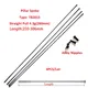 4pcs/lot Pillar TB2015 Bike Spoke FG14 2.0mm 0.0166g/mm straight pull Triple Butted Stainless Steel