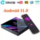 VONTAR H96 MAX Smart TV Box Android 11 4GB 64GB 32GB Wifi 4K H96MAX 2G16G Android 10 TVBOX