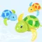 Baby niedlichen Cartoon Tier Schildkröte klassische Baby Wasser Spielzeug Säugling schwimmen klopfen