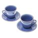 Handmade Sublime Simplicity Ceramic cup and saucer set (Thailand)