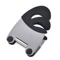 KIHOUT Propormotion Stainless Steel Pot Pan Holder Spatula Clip Spoon Pots Clip Kitchen Uten A