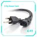 KONKIN BOO 6ft Premium AC Power Cord Cable Lead Plug Replacement For HP OfficeJet R40 K80 Adapter