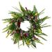 Home Decor Wreath Colorful Artificial Wildflower Summer Home Wreath Wreath Farmhouses Versatile Beautiful Cottage Decor And Decoration Spring Wreath As Shown