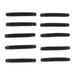 20pcs Anti-slip Eyeglass Holders Silicone Eyewear Suits Eye Glasses Accessories Black