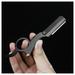 Stainless Steel Folding Ring Knife Holder Hairdressing Shaver Facial Repair Tool