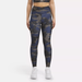 Women's Workout Ready Camo Print Tights in Blue
