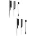 Makeup Set Makeup Set Makeup Sets 2 Sets Rattail Hair Combs Double Head Eyebrow Brush Hair Styling Brush Hairdressing Tool for Barber Salon Daily Use Makeup Set Make-up Sets Make-up Sets