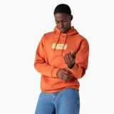 Dickies Men's Paxico Graphic Hoodie - Bombay Brown Size M (TWR43)