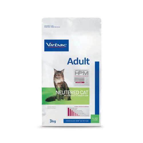 3kg Adult Neutered Cat Virbac Veterinary HPM Katzenfutter trocken