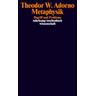 Metaphysik (1965) - Theodor W. Adorno