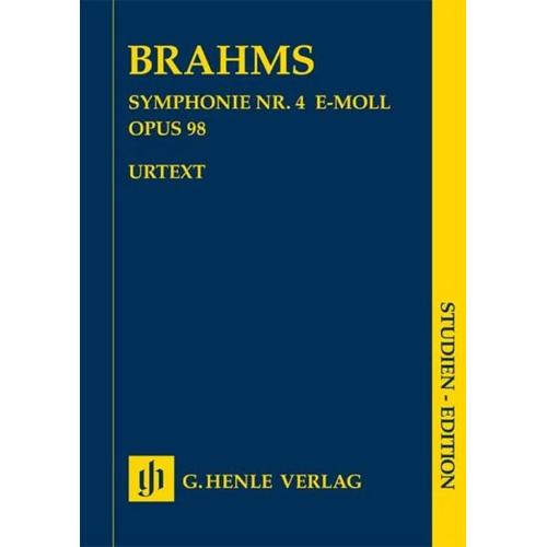 Symphonie Nr. 4 e-moll op. 98 – Johannes Brahms – Symphonie Nr. 4 e-moll op. 98