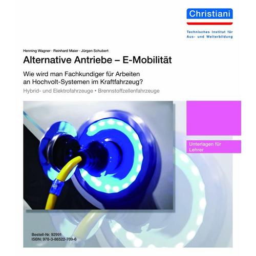 Alternative Antriebe – E-Mobilität – Unterlagen für Lehrer im Ordner