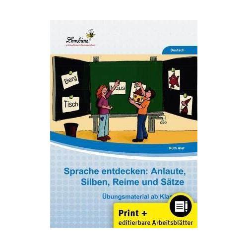 Sprache entdecken: Anlaute, Silben, Reime, m. 1 CD-ROM