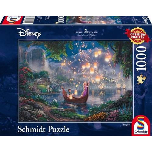 "Schmidt 59480 - Puzzle ""Thomas Kinkade"", 1000 Teile, Disney Rapunzel - Schmidt Spiele"