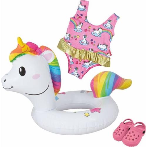 "Puppen-Schwimmset ""Einhorn Henri"", Gr. 35-45 cm - Heless GmbH"